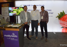 Dan Rafuse, Sonny Gamble and David Feaster from Telus 